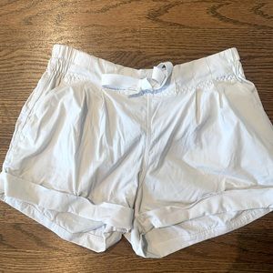 Lululemon white shorts